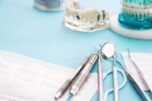 dental tools used for periodontics and dental exams